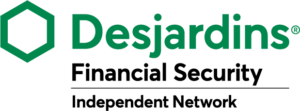 Desjardins logo in green color